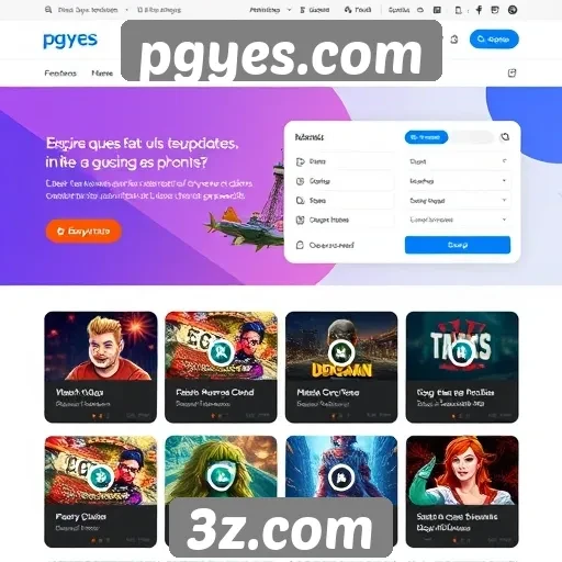 Análise das funcionalidades do site pgyes.com
